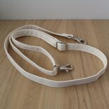 移動ポケット用　帆布ショルダーストラップ　生成　No.347の画像