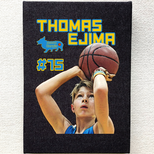 オーダーメイド/バスケットボール/アートパネル/バスケット選手/イラスト化/Bリーグ/NBA/ミニバス/バスケの画像