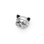 くま ぬいぐるみ ピアス/シルバー925 片耳用/セカンドピアス つけっぱなし/シルバーアクセサリー/hrn03の画像
