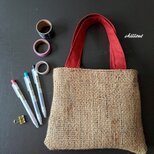 【コーヒー麻袋バッグ】Coffee Hemp Bag：ミニトート【0771】の画像