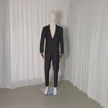 高品質！スーツ ブラック ジャケット、パンツの2点セット 新郎衣装の画像