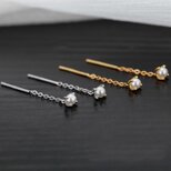 ピアス パール 1粒の画像