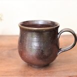 備前焼 コーヒーカップ(大)　c8-002の画像