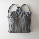 tulip applique 2way rucksackの画像