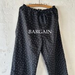 bargain夏パジャマズボン : : blackの画像