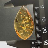 バルティックアンバー[215] 30x18mm 9Cts　天然石 ／ ルース ／カボションの画像