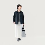 楽なのにきちんと見える フェイクスリット タイトスカート オフ白 ●SHANNON-TSK-WH●の画像