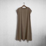 アッパッパ◇白・黒・全6色◇ふんわりダブルガーゼ◇着丈オーダーの画像