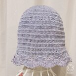 コットンのチューリップハットの画像