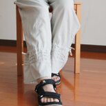 ペチパンツ　ダブルガーゼ　綿100　薄いグレー