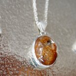 フラワールチルクオーツSilverペンダントの画像