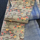 唯屋オリジナル　紅型半幅帯の画像