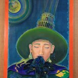 アクリル「ロマネスクの月」