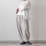 新色/オールシーズン◎/サーカスパンツ《アイスグレー》の画像