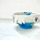 水色ピンク33 漬物鉢 中鉢　の画像