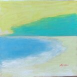 浜と空の画像