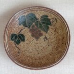 四方鉢（金彩ぶどう）の画像