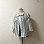 ブラウス　（羽織り物）グリーン