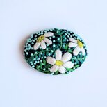 小さなお花の刺繍ブローチ・botanical#381の画像