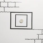 えんぴつで描いたような エジプシャンピンバッジ「アンク」の画像