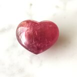 ルベライト ピンクトルマリン ハート 天然石 コレクション 28.80ct｜ハンドメイド素材｜10月の誕生石の画像