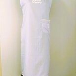 ラベンダー色のエプロン（夏仕様）の画像