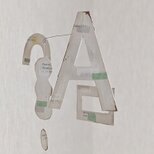 紙のモビール：Aのモビールの画像