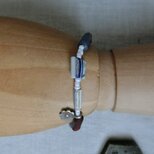 ＊Lucky price＊古のブレス。@ローマングラスのカケラビーズ＋フラニビーズ＋シードビーズ＋カレンシルバーチャームの画像