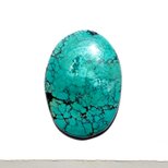チベット産ターコイズ[287] 27x19mm 17Cts　ルース／天然石／カボションの画像