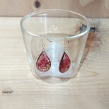 滴りレジンピアス・イヤリングの画像