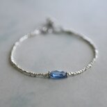 カレンシルバー　カイヤナイトのブレスレット(Silver925)の画像