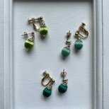 京金糸　艶色ピアス　イヤリングの画像