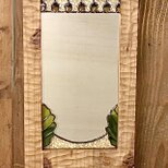 【一点物】鏡 ミラー 木枠　リビング ダイニング ルームの画像