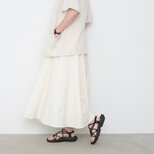 アウトレット　2way FAB skirt / off whiteの画像