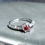 ピンク ジルコン リング / Pink Zircon Ring oの画像