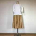 コットンレースのブラウスの画像