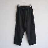 きるもの｜もんぺパンツ｜ウールコットン ブラック［unisex freesize］の画像