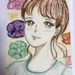 シュシュに囲まれての画像