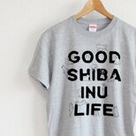 柴犬がいっぱい　メンズタイプ（gray）