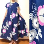 浴衣のAラインワンピース
