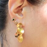 The shine of the sun pierce・brass×k 18coding《送料無料》