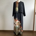 No.156ノースリーブワンピースとボレロL〜L L13号留袖ドレス