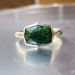 モーシッシ　3.1ct　伏せこみ留　シルバーSV925リング