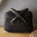 no.５ サックドフィヨンセ　アンティークパニエ　フランスアンティーク　アンティークのある暮らし