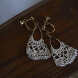 silk dressed pierce 天然水晶使用