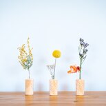 【NEW】紙木と花（しきとはな）Short 丨0.2mmの薄さに削った信州アカマツが織りなす花の器