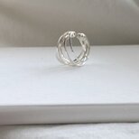 silver925 diagonal  5連　イヤーカフ