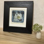「どんな真っ暗闇へも」額装作品