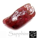 パパラチアサファイア原石 結晶 スリランカ産 2.3ct trg139
