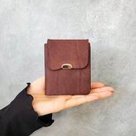 ◆クラシカルな魅力漂うブック型コンパクト財布◆　お札が折れない　レディース　メンズ　ミニ財布　ミニウォレット　プレゼント　ギフト